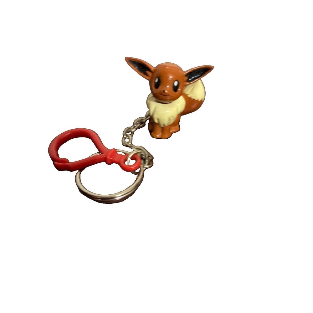 Eevee Pokemon BFI Keychain Toy 1999 Nintendo Vintage